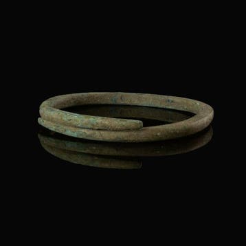 Keltisch Brons slang, Bracelet (Zonder minimumprijs), Antiek en Kunst