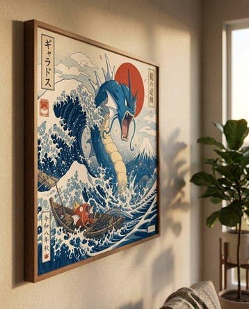 MEDSAN - Gyarados Great Wave () - UNIQUE WORK