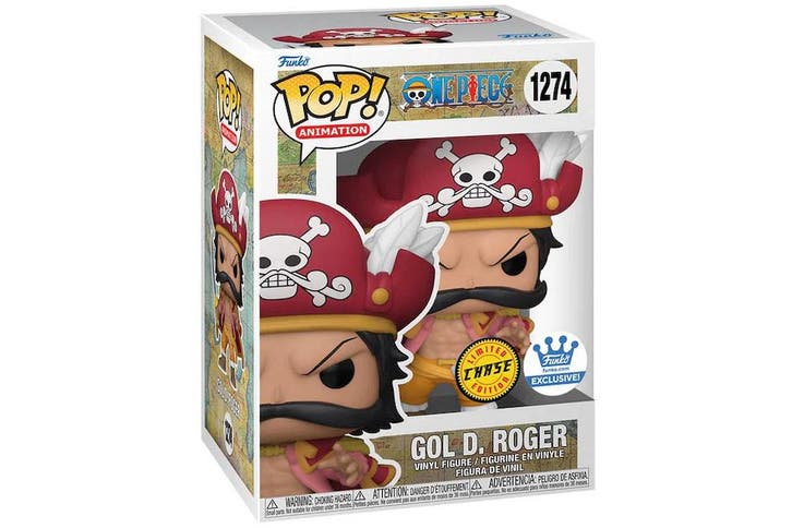 Funko Pop! Animation - One Piece Gol D. Roger #1274  (CHASE), Verzamelen, Poppetjes en Figuurtjes, Nieuw, Verzenden