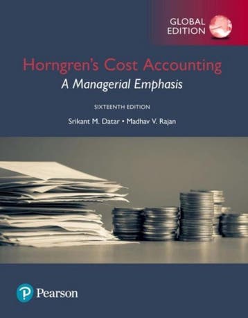 Horngrens Cost Accounting: A Managerial Emphasis, Global, Verzenden, Datar Srikant
