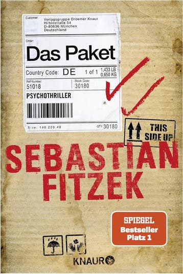 Das Paket 9783426510186 Sebastian Fitzek, Verzenden, Sebastian Fitzek