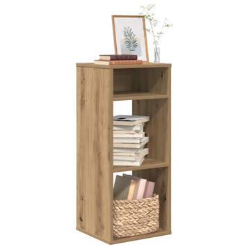 vidaXL Boekenkast 34x31x80 cm bewerkt hout artisanaal, Verzenden, Nieuw
