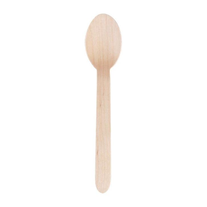 Biologisch afbreekbare houten dessertlepel 16,6cm | 100, Articles professionnels, Horeca | Équipement de cuisine, Envoi