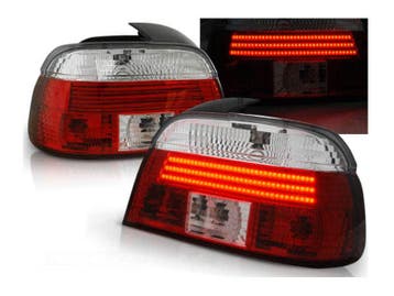 LED bar achterlichten Red White geschikt voor BMW E39, Auto-onderdelen, Verzenden, Nieuw, BMW
