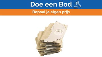 Bieden: Karcher Vacuum Cleaner Bags Durable, Ophalen of Verzenden