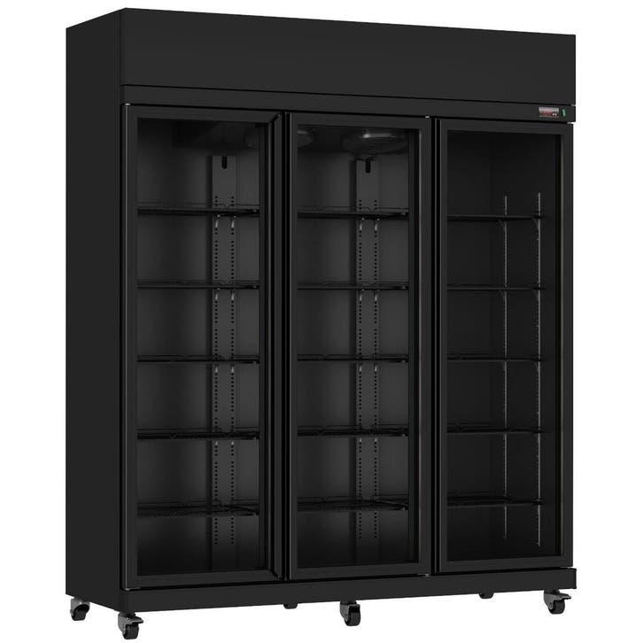 Koelkast | SERIE IRM | 1180L | Zwart | 0°C/+10°C |, Zakelijke goederen, Horeca | Keukenapparatuur, Nieuw in verpakking, Verzenden