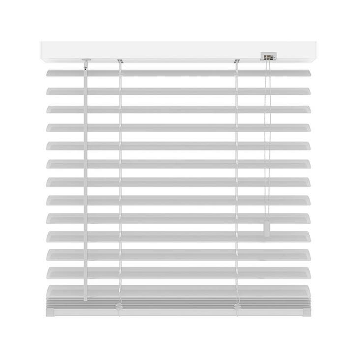 Aluminum jaloezie - 80x180 cm (bxh) - 50 mm - wit, Huis en Inrichting, Stoffering | Gordijnen en Lamellen, Verzenden
