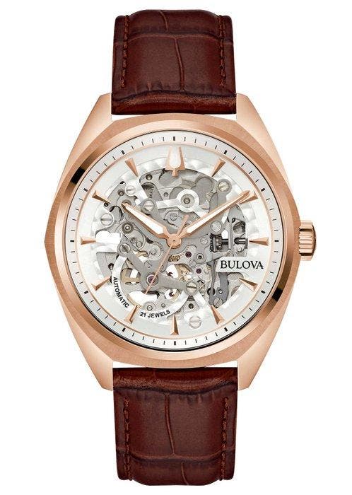 Bulova - Collezione Surveyor Automatic Skeleton Edition -, Handtassen en Accessoires, Horloges | Heren