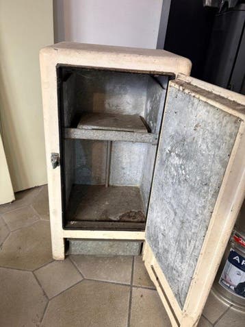 glaciere de paris - Koeler - Hout - oude koelbox