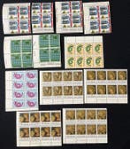Europa - San Marino MNH Blokken Kunst Bloemen Luchtvaart, Gestempeld