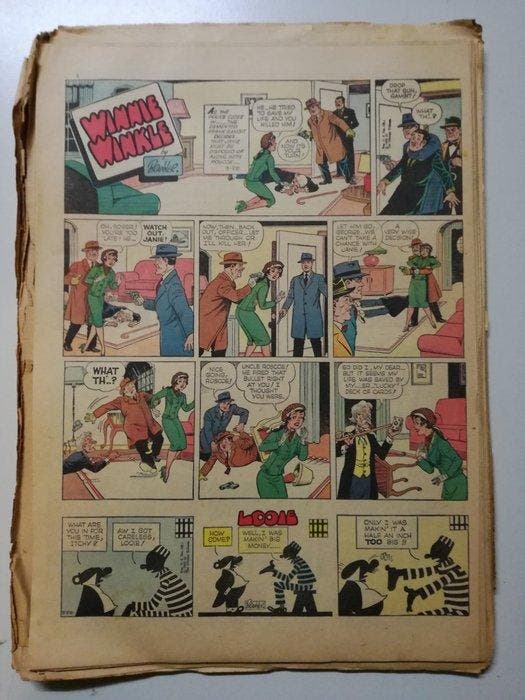 Winnie Winkle - 70 Krantenpaginas en strips - 1944/1964, Livres, BD | Comics