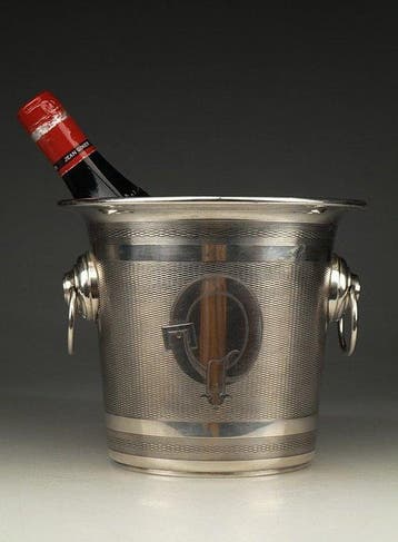Henniger - Glacière - Plaqué(e) argent