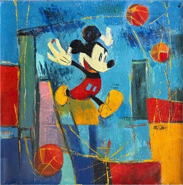 Nguyn V.L (1993) - The Mickey Legacy (5) 80 80 cm