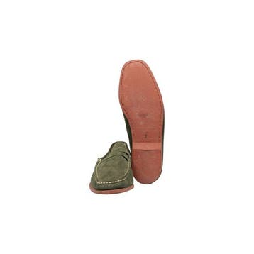 RUBINACCI LONDON HOUSE - 6 UK - 40 IT - Suede Penny Loafers