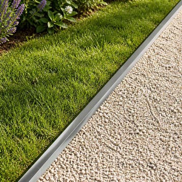 vidaXL Afdekprofiel voor tuinranden 2 st 100 x 5 x 5 cm, Verzenden, Nieuw