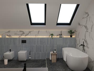 Wandtegel Rak Frammenti Kleinformaat Lichtblauw Glans 7,5x40, 40 tot 60 cm, Nieuw, 10 m² of meer, Wandtegels