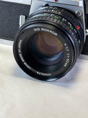 Minolta SR T MC-II ( special model ) 1975-1980 + Rokkor, Nieuw