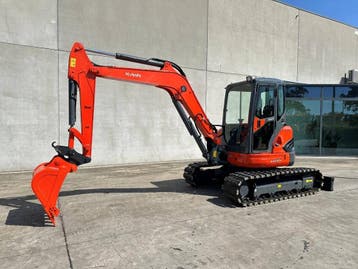 Veiling: Midigraafmachine Kubota KX155-3SZ Diesel, Ophalen