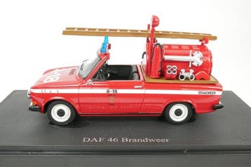 AutoCult 1:43 - Camion miniature - DAF 46 Brandweer