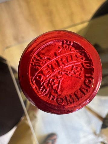 1986 Petrus - Pomerol - 1 Bouteille (0,75 l), Verzamelen, Nieuw