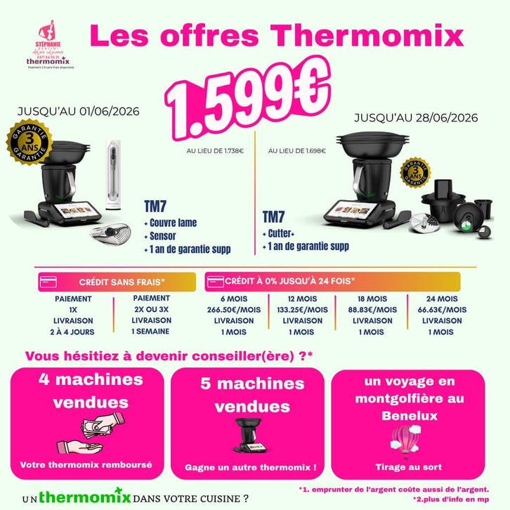 Thermomix TM7 Belgique – Paiement 3X sans frais, Huis en Inrichting, Keuken | Keukenbenodigdheden, Verzenden