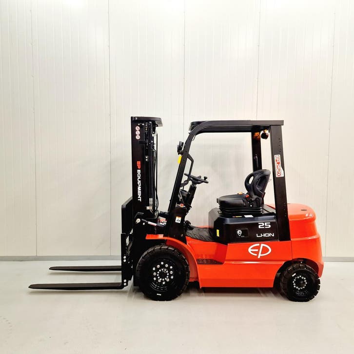 Nieuw EP ELF252X elektrische heftruck 2500kg 2.5 ton, Zakelijke goederen, Machines en Bouw | Heftrucks en Intern transport, 2000 tot 3000 kg