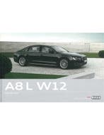 2010 AUDI A8 L W12 HARDCOVER BROCHURE SPAANS, Nieuw
