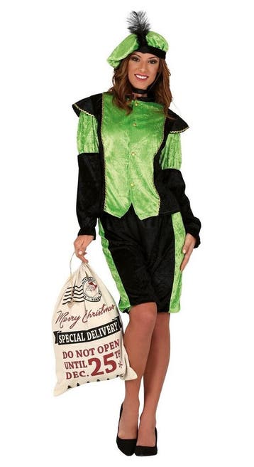 Pietenpak Lichtgroen Dames, Verzenden, Nieuw