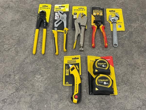 Veiling - Stanley handgereedschap set 7-delig, Doe-het-zelf en Bouw, Gereedschap | Handgereedschap