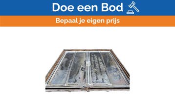 Bieden: Trend Marine white coated 4 wing patio door 2600 x, Caravans en Kamperen, Ophalen of Verzenden, Nieuw