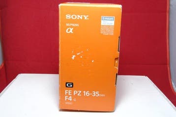 Sony FE 16-35mm f/4 G PZ Camera-accessoires, Nieuw