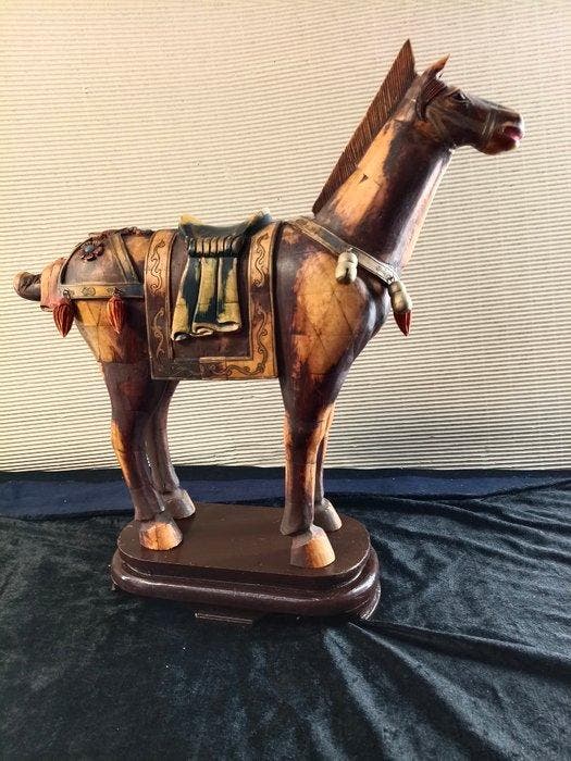 Paard Bot - cavallo - 37 cm - 8.8 cm - 39.5 cm-, Antiquités & Art, Curiosités & Brocante