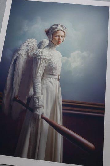 Inna Etuvgi - Angel The Guardian - Catawiki Edition - 1/25