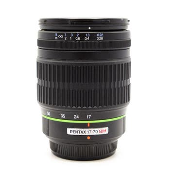Pentax 17-70mm F4 SDM SMC DA K-Mount Objectief (Occ), Ophalen of Verzenden, Zo goed als nieuw, Groothoeklens
