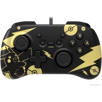 Mini Nintendo Switch Pikachu Wired Controller Zwart/Goud..., Ophalen of Verzenden