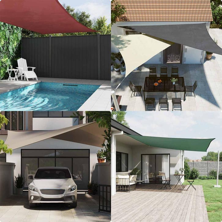 vidaXL Zonneschaduw Crèmekleurig 6 x 2 m 100% Polyester, Tuin en Terras, Parasols, Nieuw, Verzenden