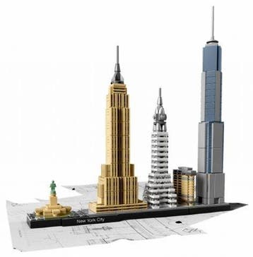 Lego Set - 21028 - Architecture - New York City, Nieuw
