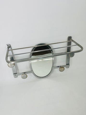 Porte-manteau - Métal, Verre, Bois
