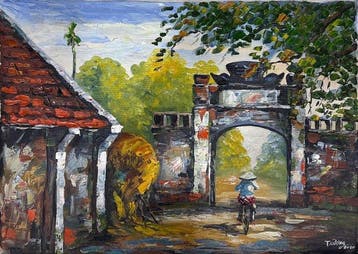 Truong Thu (1991) - Passage de la Porte 50 70 cm