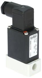 Electrovanne G1/4 NO PP FKM -1-3bar/-15-44psi 24VDC Vacuum, Verzenden