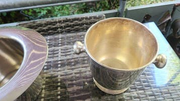 Rafraîchisseur à champagne (2) - Plaqué(e) argent