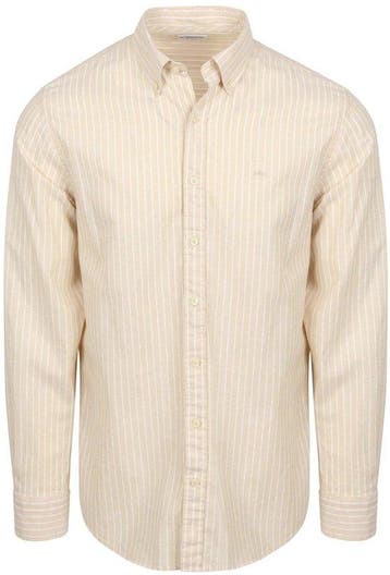 2dekans | McGregor Striped Cotton Linen Shirt -, Ophalen of Verzenden, Nieuw