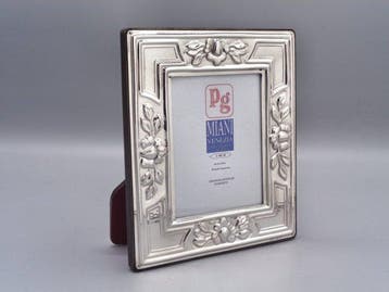 PG-Miani Argenteria - Fotolijst- knoppen - .925 zilver - 7×9
