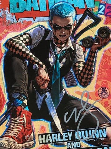 Absolute Batman #22 - Mark Brooks signed - Harley Punk, Livres