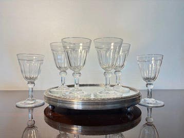 Baccarat - Tafelservies (6) - Kristal, Antiek en Kunst