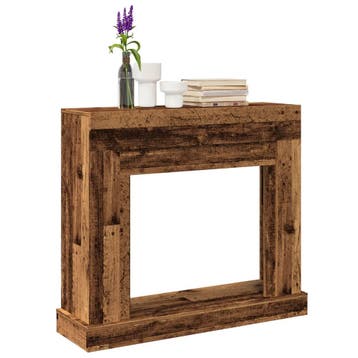 vidaXL Haardombouw 100x30x87,5 cm bewerkt hout oud, Verzenden