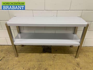 RVS Dubbele Etagère Brug 120 x 35 x 70 cm Horeca, Ophalen of Verzenden, Nieuw in verpakking