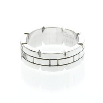 Cartier - Bague - 18 carats Or blanc, Handtassen en Accessoires, Nieuw