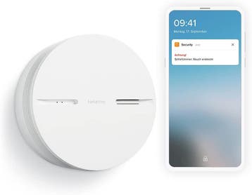 Netatmo Slimme Rookmelder | Tweede kansje | OP = OP, Doe-het-zelf en Bouw, Detector, Sensor of Melder, Verzenden, Zo goed als nieuw