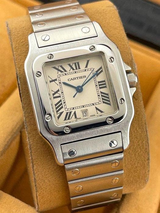 Cartier - Santos - 1564 - Heren - 1999, Bijoux, Sacs & Beauté, Montres | Hommes